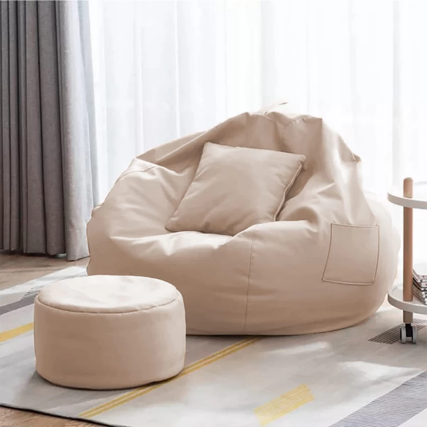 Ivory Bean Bag