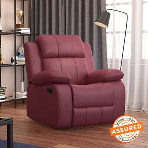 Maroon Recliner Chair